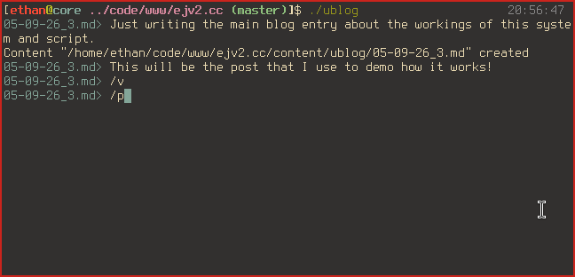 A demo µblog post that I will write and publish for the creating of this main post. Upon running /p here, the post will go live on the site.