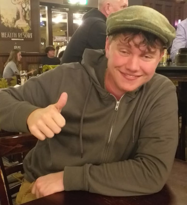 Me - totally not drunk in a flatcap